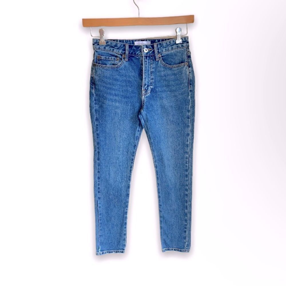 SOMETHING NAVY | Stone Washed Skinny Jeans (2)